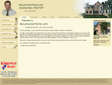 Tablet Screenshot of mylancasterhome.com